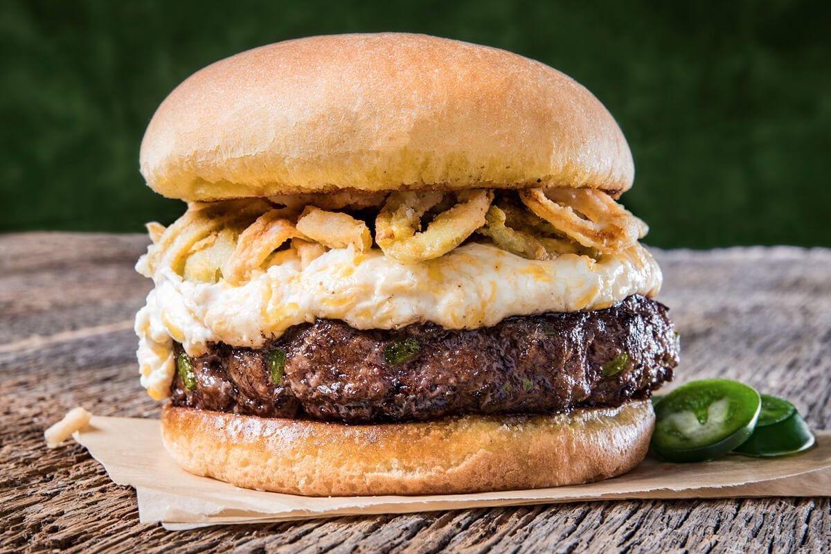 Roasted Jalapeño Burger