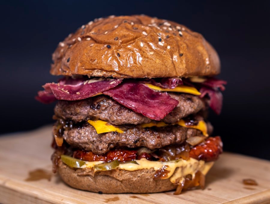 Fresh burger