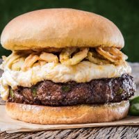 Roasted Jalapeño Burger