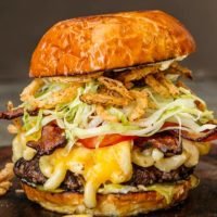 Bacon Mac & Cheeseburger