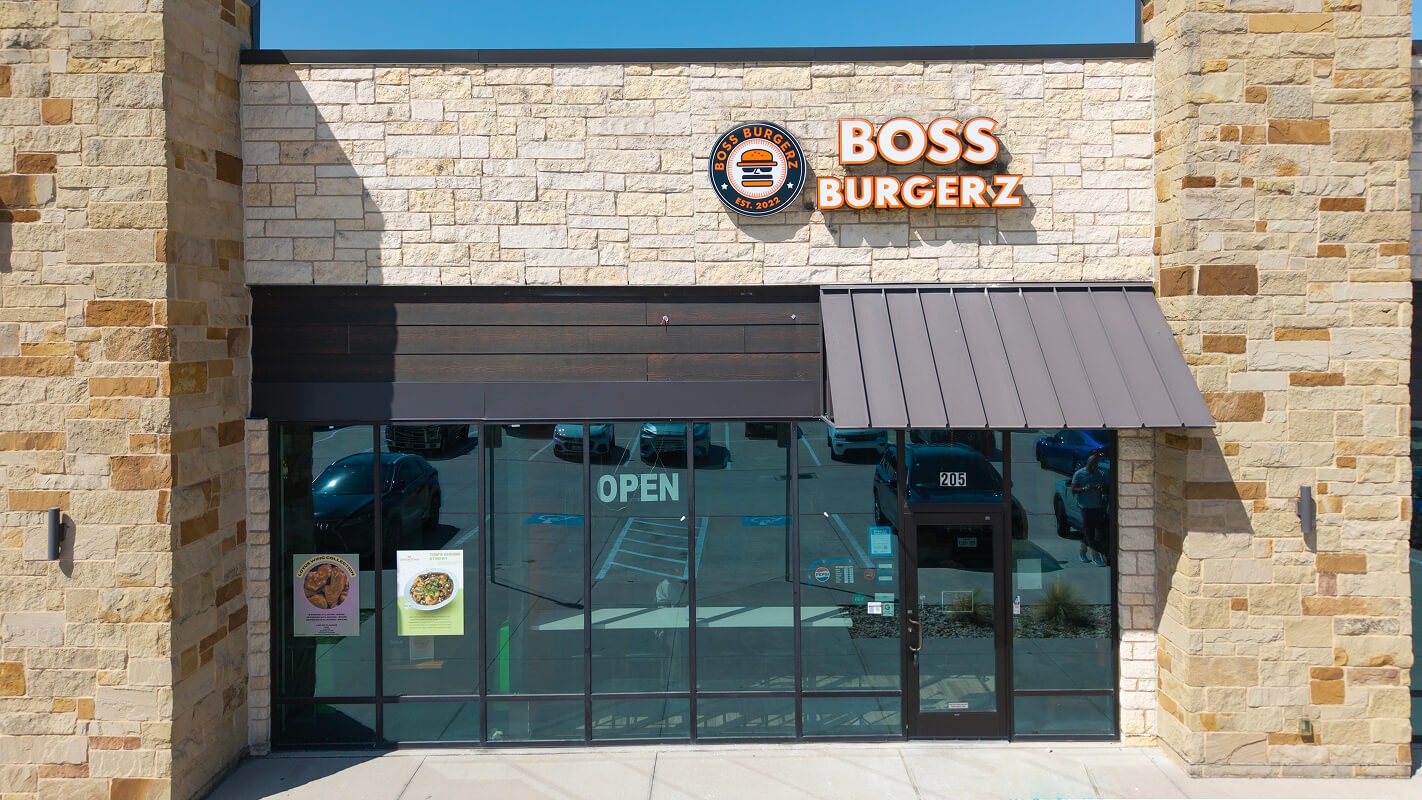Boss Burgerz signature burger